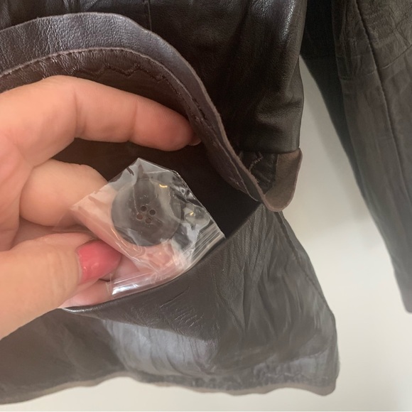 Gerry Weber size 6 Leather Jacket - Picture 8 of 11